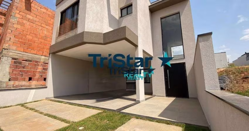 CA0151 - LINDO SOBRADO EM CONDOMÍNIO FECHADO ACABAMENTO PRIMEIRA LINHA -AT. 280m²- AC.190m² -RESIDENCIAL PARK GRAN RESERVE INDAIATUBA-SP.