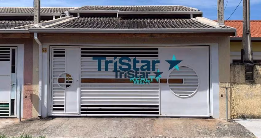 TRISTAR REALTY - CA0230 - CASA TERREA COM EXCELENTE LOCALIZAÇÃO EM BAIRRO TRANQUILO E FAMILIAR - AT. 84m² - AC. 75m² - VILA FURLAN - INDAIATUBA - SP
