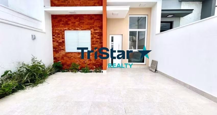 TRISTAR REALTY - CA0065 - CASA NOVA PRONTA PRA MORAR EM BAIRRO PRIVILEGIADO - AT. 86m² - AC. 57m² - JD. NOVA VENEZA - INDAIATUBA - SP