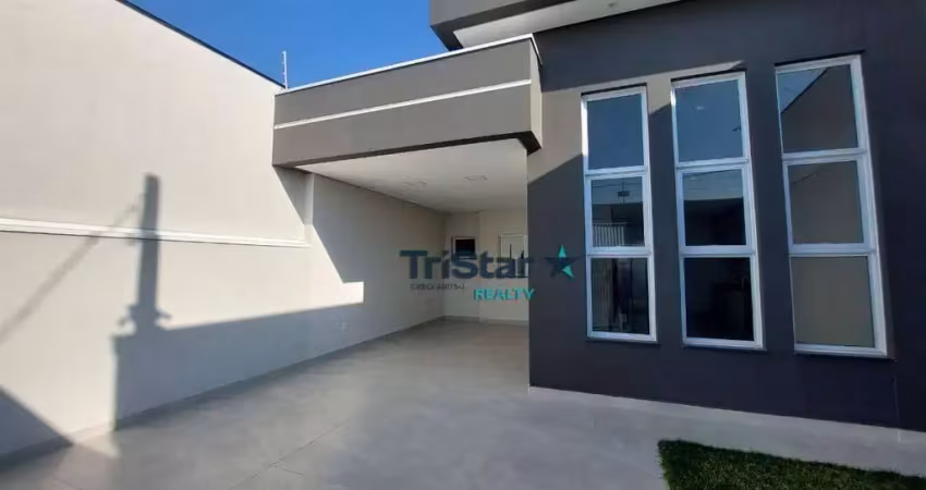 Ca0273 - casa terrea recem entregue com 03 dormitorios em bairro novo - at. 150m² - ac.105m² - jardim bom sucesso indaiatuba sp