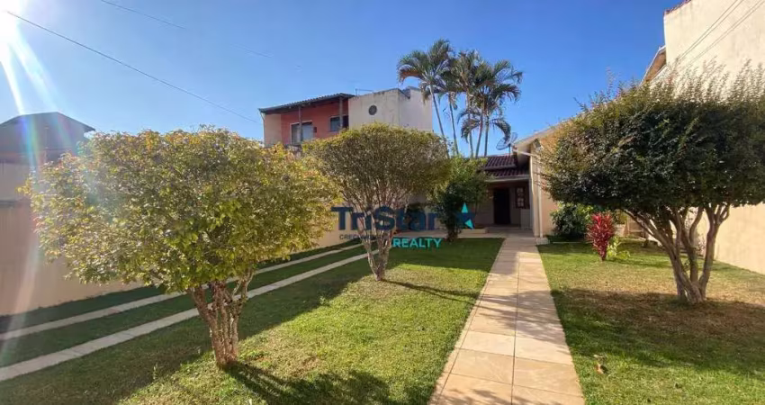 Ca0524 - casa com suite e quintal grande com localizaçao próximo ao parque ecologico - at. 250m² - ac. 90m² - jardim regina indaiatuba sp
