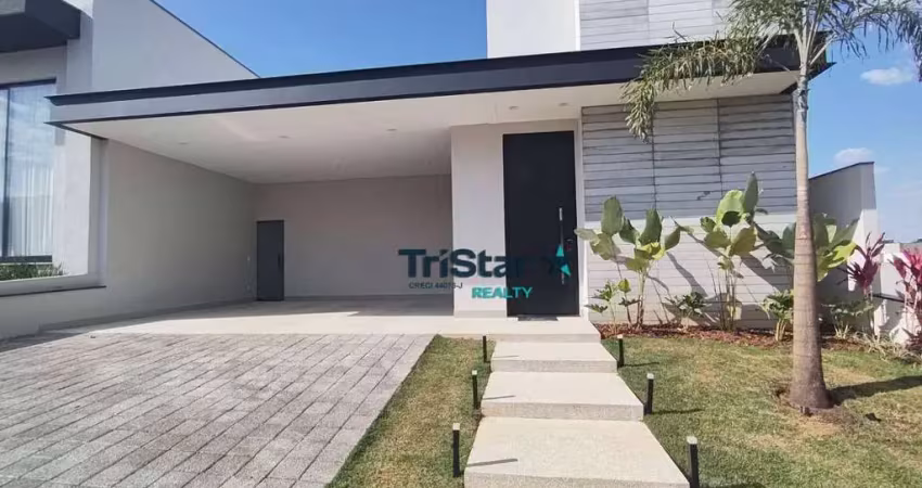 Tristar realty - ca0389 - casa moderna com ótima localização condominio london park - at. 300m² - ac. 177m² - indaiatuba - sp