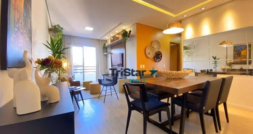 Ap0293 - oportunidade unica de apartamento a venda todo planejado as margens do parque ecologico - au. 89m² - cidade nova indaiatuba sp -