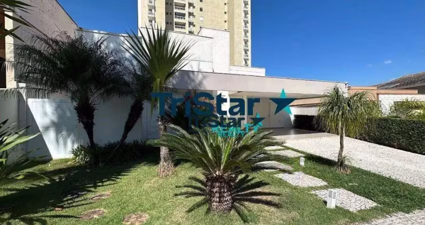 Tristar realty - ca0233 - belíssima casa terrea com acabamento alto padrao em condominio fechado - at. 570m² - ac. 390m² - belville - indaiatuba