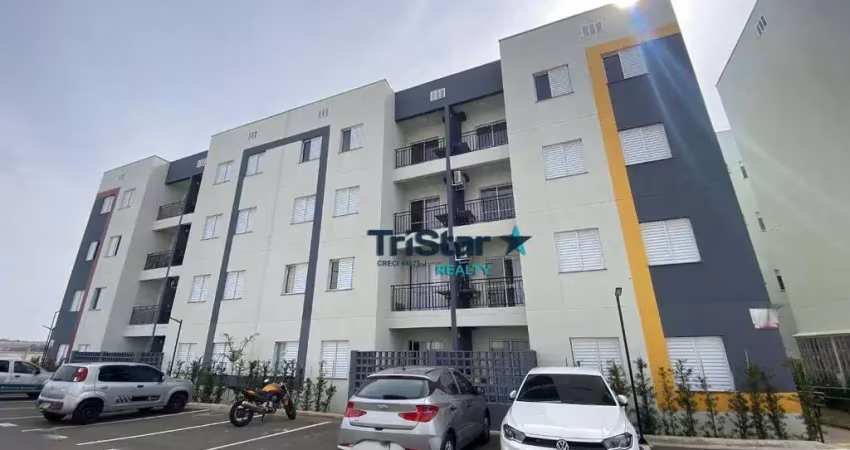 Ap0288 - locaçao de apartamento novo com moveis planejados à 5 minutos do parque ecologico - au. 50,43 m²- evo residence jardins do império indaiatu