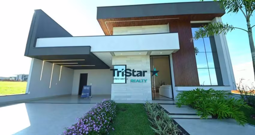 Ca0540 - lindissima casa  terrea à venda em condomínio fechado - at. 300m² - ac. 200m² - residencial dona maria candida indaiatuba sp -