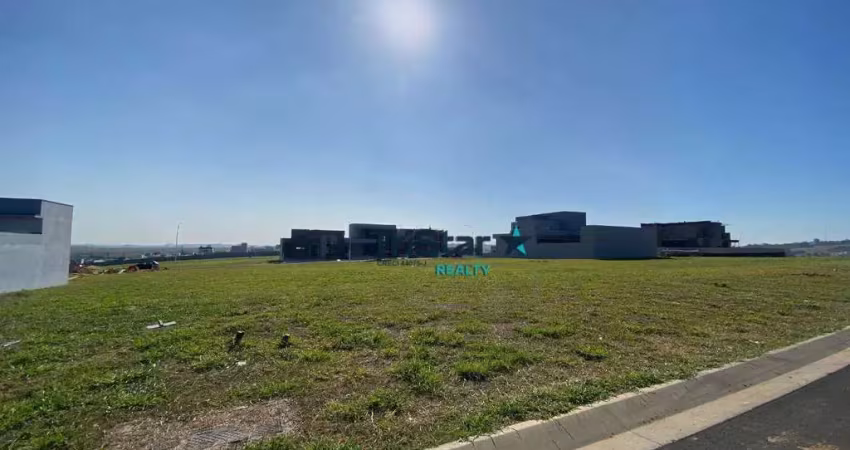Te0124 - terreno plano em condominio alto padrao - at. 300m² - residencial maria candida indaiatuba sp -