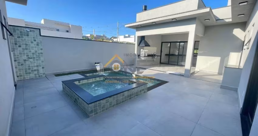 Casa em condomínio fechado com 3 quartos à venda no Residencial Milano, Indaiatuba 