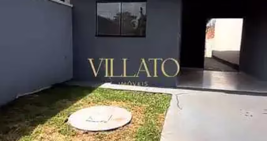 Linda casa 2q - residencial são pedro - goianira - entrada 18 mil