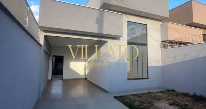 Casa 3q c/ suíte - setor barcelos - trindade - 55 mil de entrada