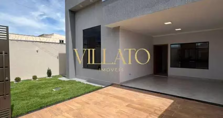 Linda casa de 3 quartos fonte nova ao lado do pão de goias - goiania