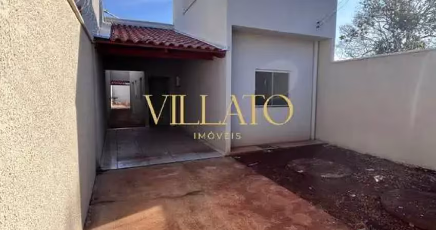 Casa 2q c/ suíte - parque los angeles - goianira - 43 mil de entrada