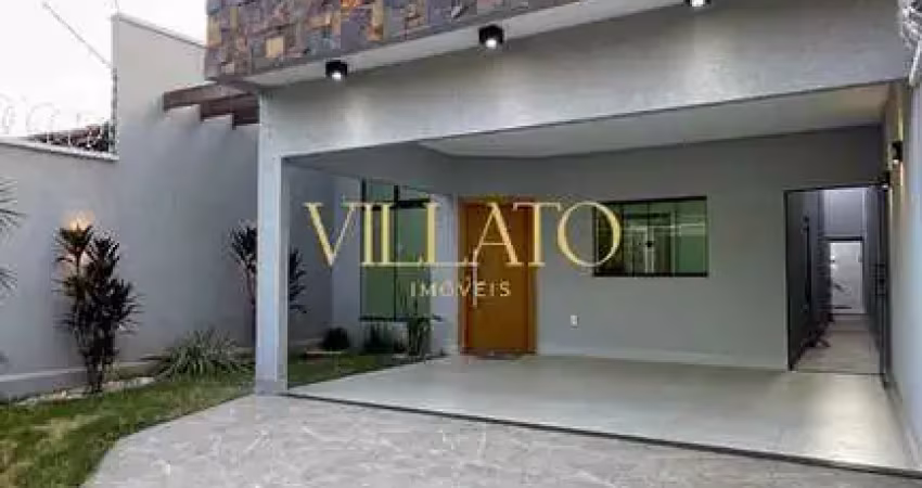 Linda casa 3q alto padrão no setor santos dumont- goiânia/go