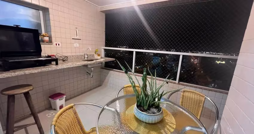 Apartamento com 3 dormitórios à venda, 90 m² por r$ 750.000,00 - tupi - praia grande/sp