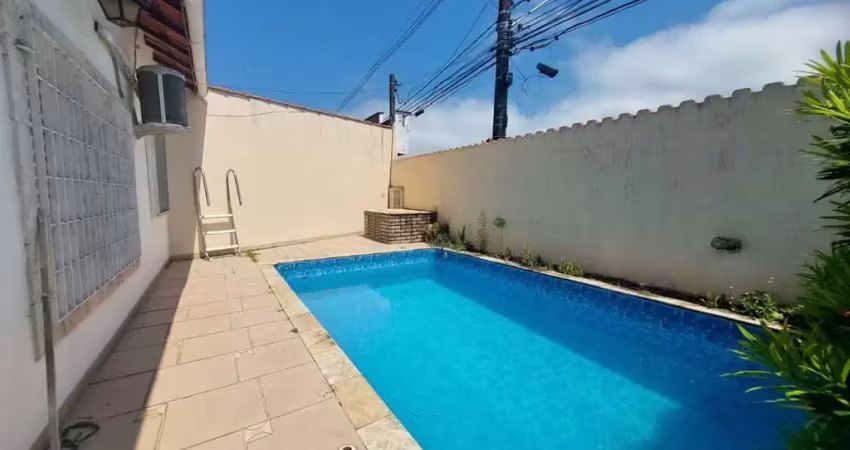 Casa com 2 dormitórios e piscina à venda, 80 m² por r$ 555.000 - real - praia grande/sp