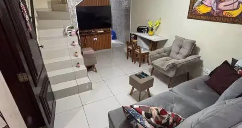 Sobrado à venda, 90 m² por r$ 650.000,00 - tupi - praia grande/sp