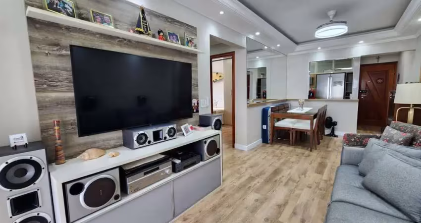Apartamento com 2 dormitórios à venda, 85 m² por r$ 590.000,00 - bairro caiçara - praia grande/sp