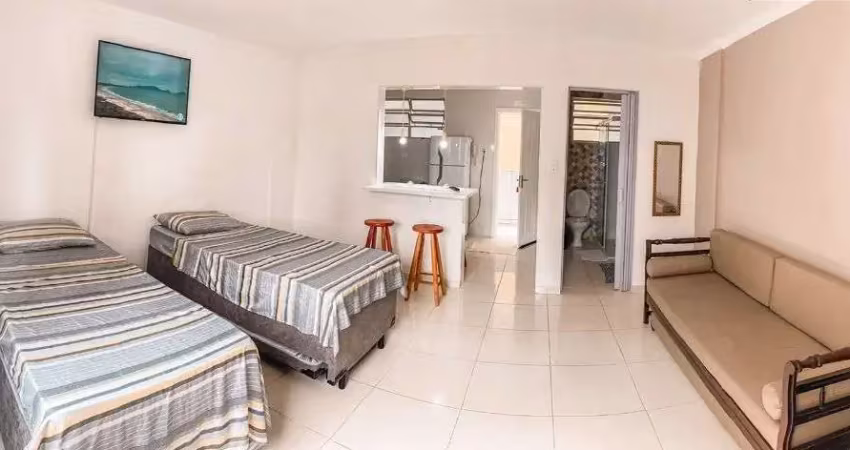 Kitnet com 1 dormitório à venda, 38 m² por r$ 235.000,00 - vila guilhermina - praia grande/sp