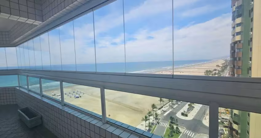 Apartamento à venda, 165 m² por r$ 1.800.000,00 - vila guilhermina - praia grande/sp