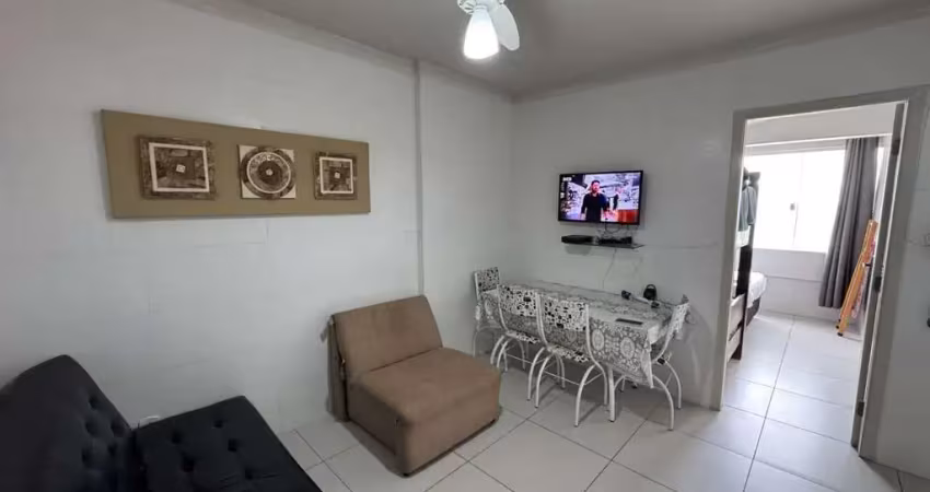 Apartamento com 1 dormitório à venda, 40 m² por r$ 220.000 - tupi - praia grande/sp