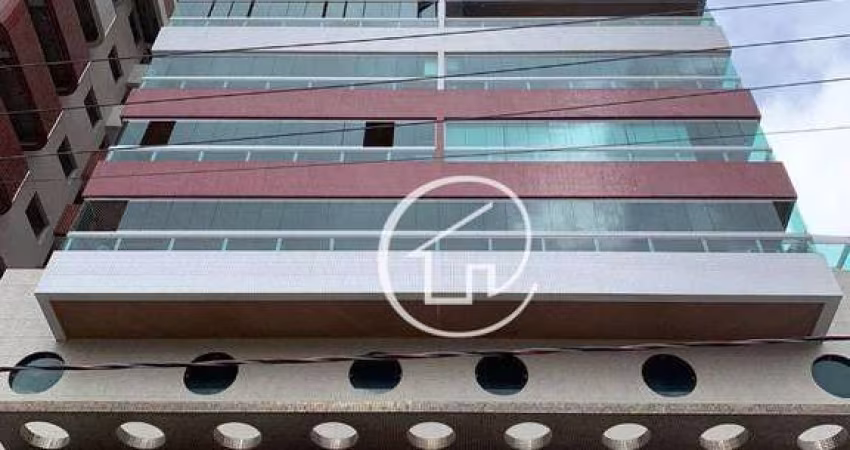 Apartamento com 2 dormitórios à venda, 65 m² por R$ 535.000,00 - Vila Guilhermina - Praia Grande/SP