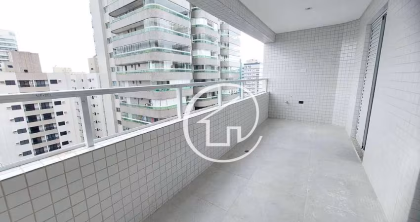 Apartamento NOVO 2 dormitórios à venda, 76 m² por R$ 590.000 - Tupi - Praia Grande/SP