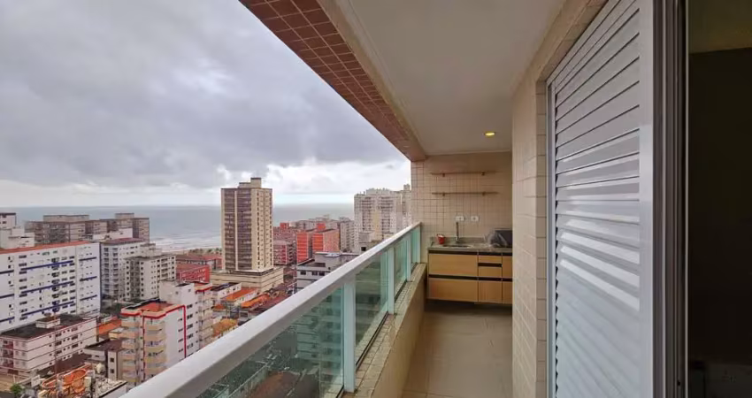 Apartamento com 2 dormitórios para alugar, 80 m² por r$ 4.350,00/mês - tupi - praia grande/sp