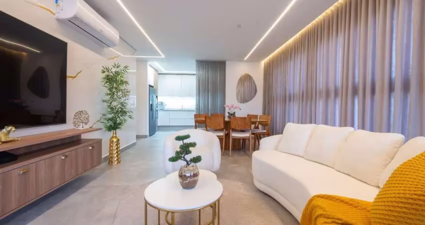 Apartamento com 3 dormitórios à venda, 132 m² por r$ 2.150.000,00 - canto do forte - praia grande/sp
