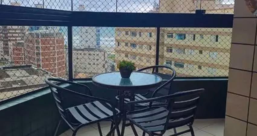 Apartamento com 2 dormitórios à venda, 98 m² por r$ 450.000,00 - tupi - praia grande/sp