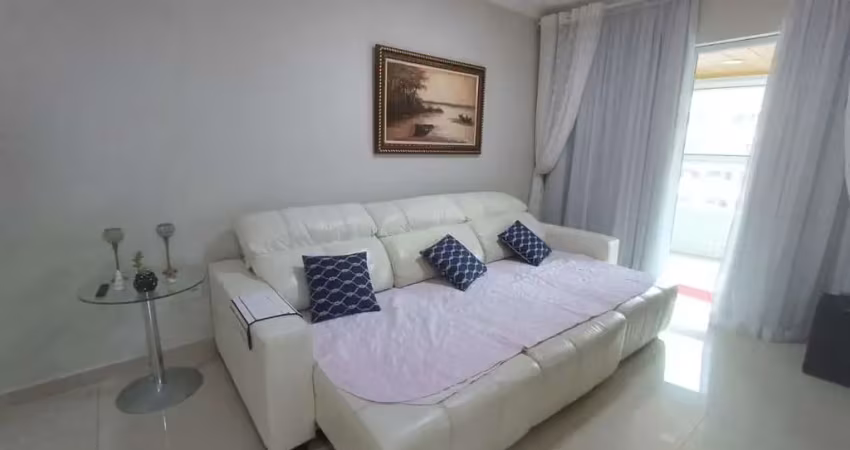 Apartamento com 2 dormitórios para alugar, 89 m² por r$ 4.500,00/mês - vila guilhermina - praia grande/sp