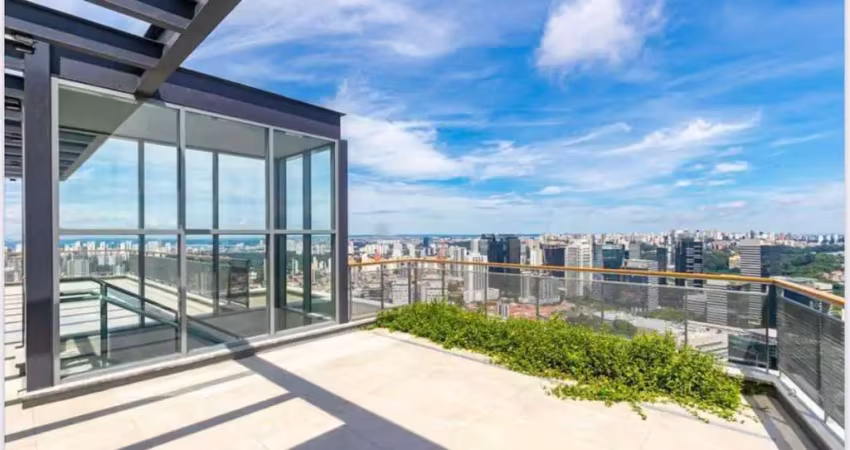 Cobertura com 4 dormitórios à venda, 410 m² por r$ 7.500.000 - jardim das acácias - são paulo/sp