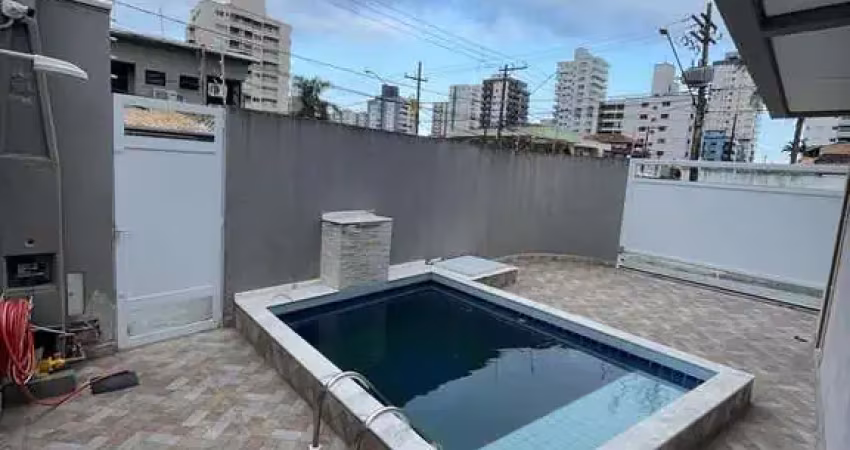 Casa com 3 dormitórios, 120 m² - venda por r$ 950.000,00 ou aluguel por r$ 6.760,00/mês - vila guilhermina - praia grande/sp