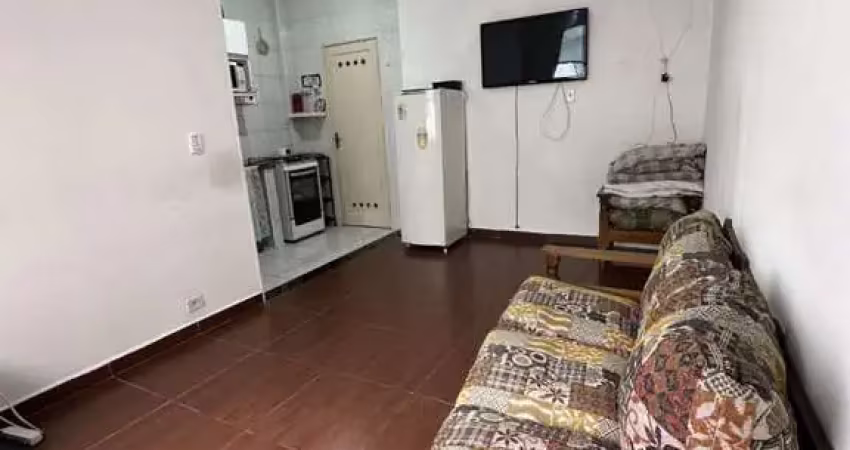 Kitnet com 1 dormitório à venda, 35 m² por r$ 169.000,00 - vila assunção - praia grande/sp