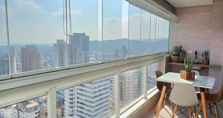 Apartamento com 2 dormitórios à venda, 84 m² por r$ 850.000,00 - boqueirão - praia grande/sp