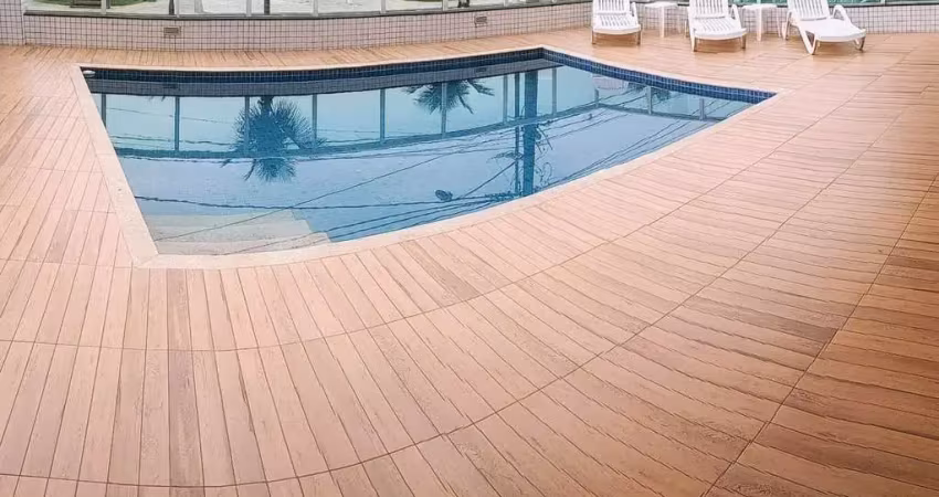 Apartamento frente mar com 3 dormitórios à venda, 127 m² por r$ 1.325.000 - vila guilhermina - praia grande/sp