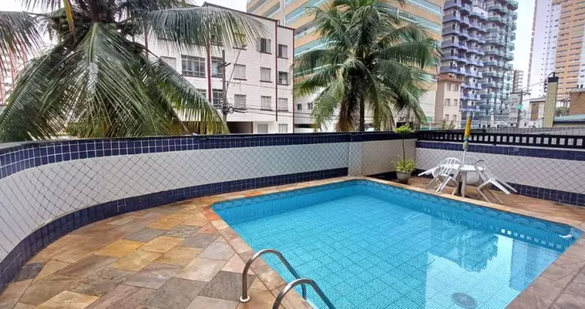 Apartamento  próximo do mar com 3 dormitórios à venda, 99 m² por r$ 650.000 - vila guilhermina - praia grande/sp