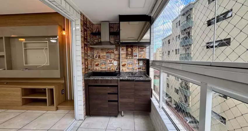 Apartamento com 2 dormitórios à venda, 74 m² por r$ 683.000,00 - boqueirão - praia grande/sp