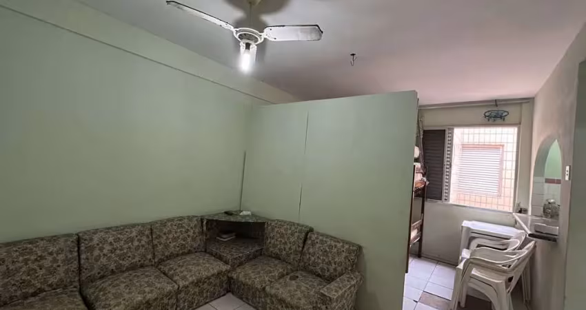 Kitnet com 1 dormitório à venda, 26 m² por r$ 149.000,00 - vila assunção - praia grande/sp