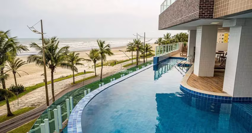 Apartamento com 2 dormitórios à venda, 83 m² por r$ 450.000 - balneário pires - praia grande/sp