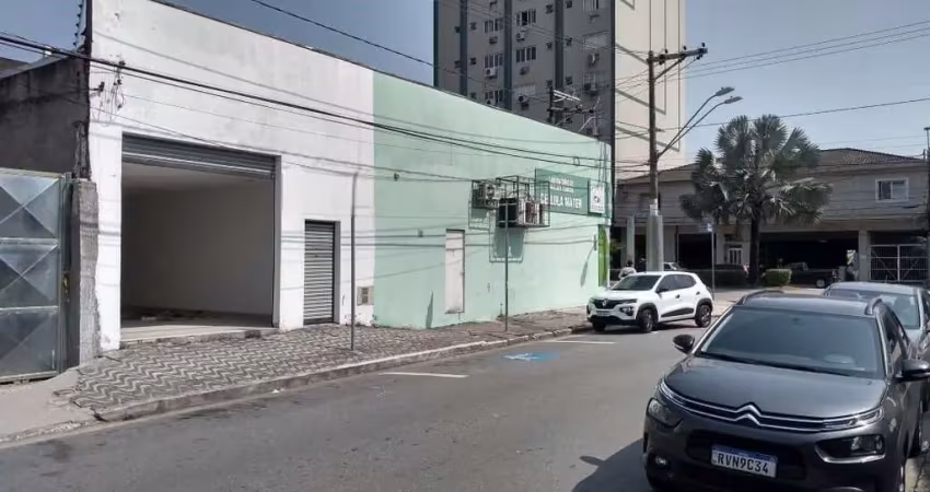 Salão para alugar, 110 m² por r$ 5.210,00/mês - boqueirão - praia grande/sp