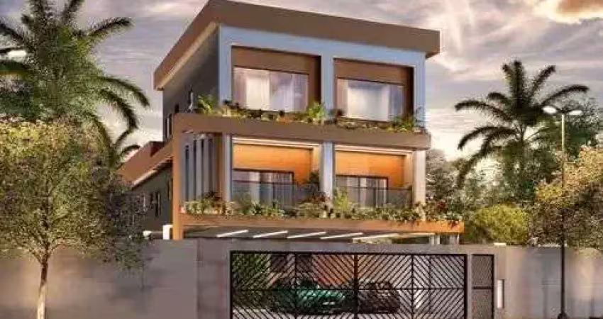 Sobrado com 2 dormitórios à venda por r$ 408.000,00 - vila guilhermina - praia grande/sp