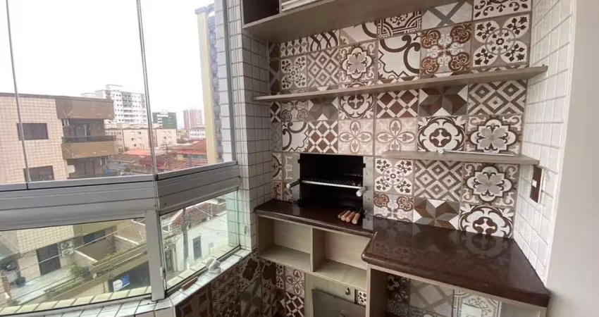 Apartamento com 2 dormitórios à venda, 78 m² por r$ 460.000,00 - vila guilhermina - praia grande/sp
