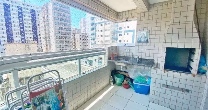 Apartamento com 1 dormitório à venda, 65 m² por r$ 350.000,00 - aviação - praia grande/sp