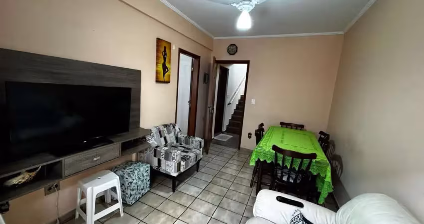 Apartamento com 1 dormitório à venda, 48 m² por r$ 215.000,00 - caiçara - praia grande/sp