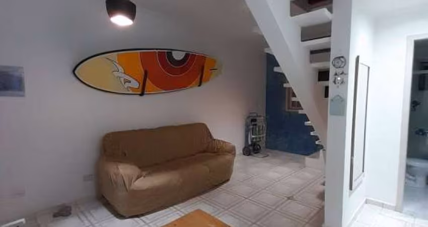 Praia de Boracéia - Excelente Duplex 2 dormitórios com espaço gourmet