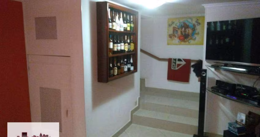 sobrado 3 dorms, 1 suite , 2 vagas. ar condicionado , móveis planejado nos dorms e cozinha.