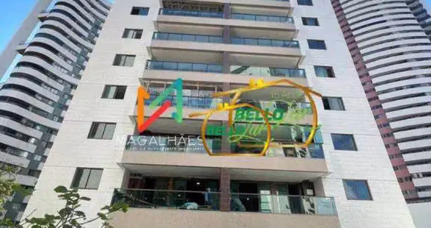 Apartamento com 4 dormitórios à venda, 134 m² por r$ 1.200.000,00 - poço - recife/pe
