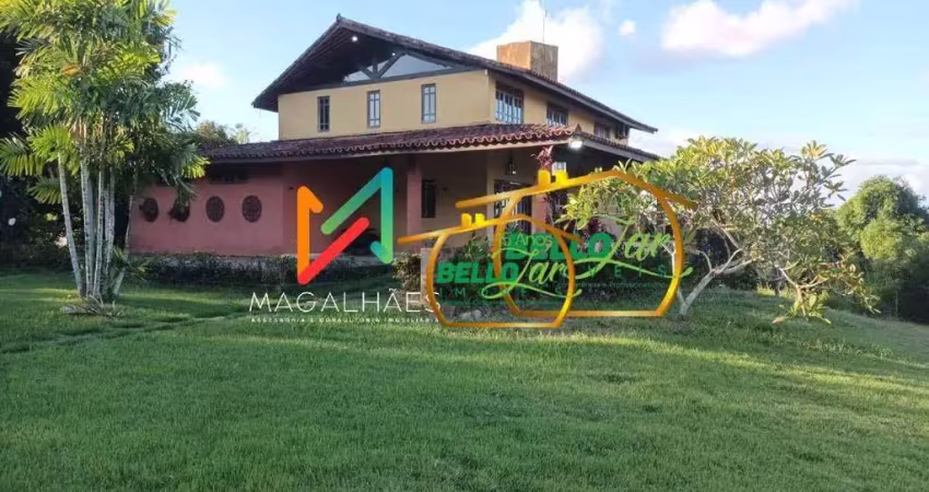 Chácara com 4 dormitórios para alugar, 500 m² por r$ 5.000,00/mês - penedo - são lourenço da mata/pe
