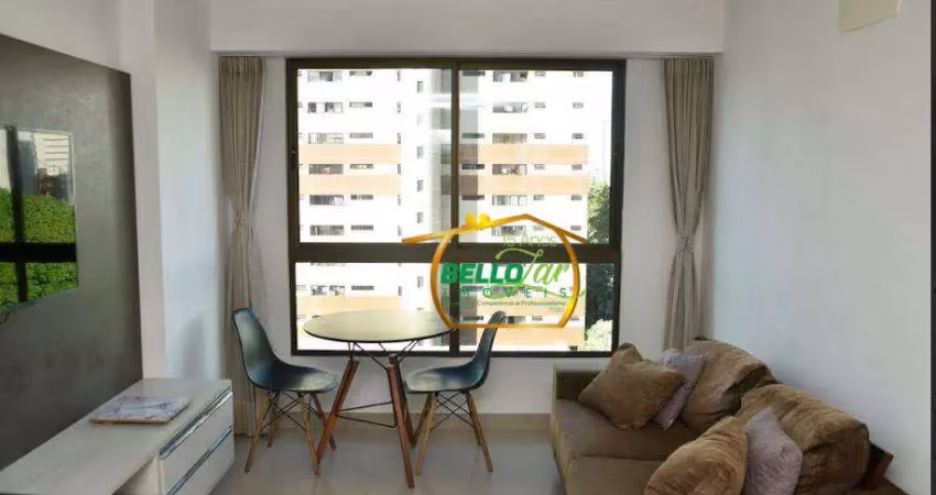 Apartamento com 2 dormitórios para alugar, 46 m² por r$ 4.600,00/mês - parnamirim - recife/pe