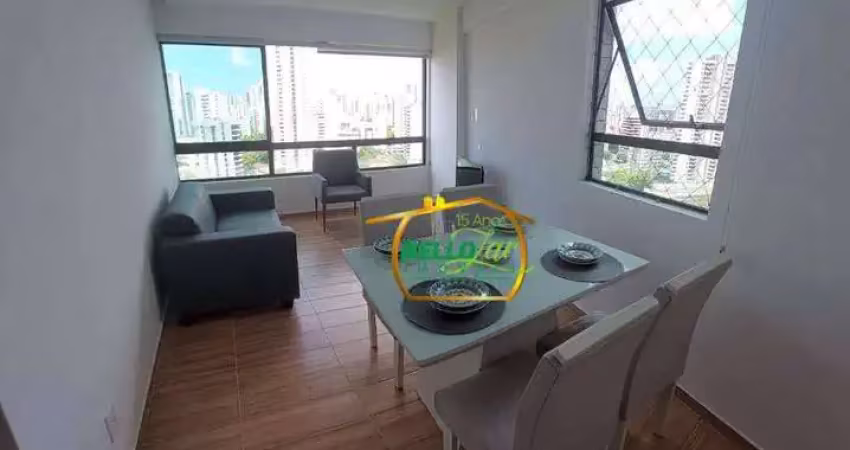 Apartamento com 1 dormitório à venda, 42 m² por r$ 430.000 - beira rio - madalena
